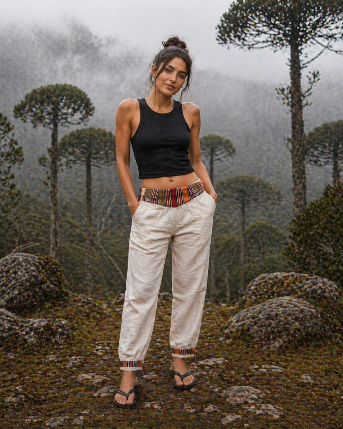 Calça Indiana de Algodão